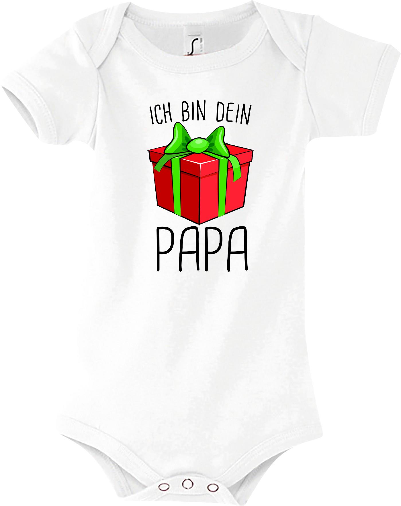 Baby Body Papa ich bin dein Geschenk Weihnachten Geburtstag 