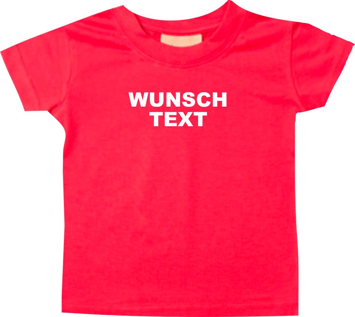 individueller Aufdruck Logo Kinder Kids T-Shirt mit Wunschdruck Wunschtext 