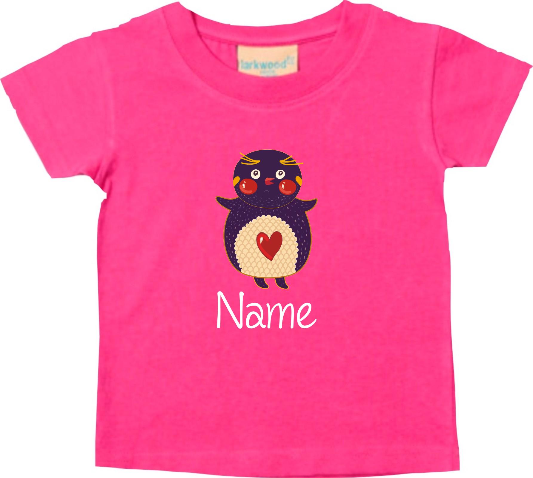 Ihrem Wunschnamen Pinguin Kinder T-Shirt mit tollen Motiven inkl 